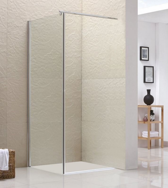 sprchová stena SKC8140W-90 pevná bočná stena 6mm/2000mm SANS-PORE