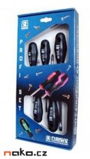 skrutkovač sada NAREX 7-diel TORX 6,8,10,15,20,25,30  