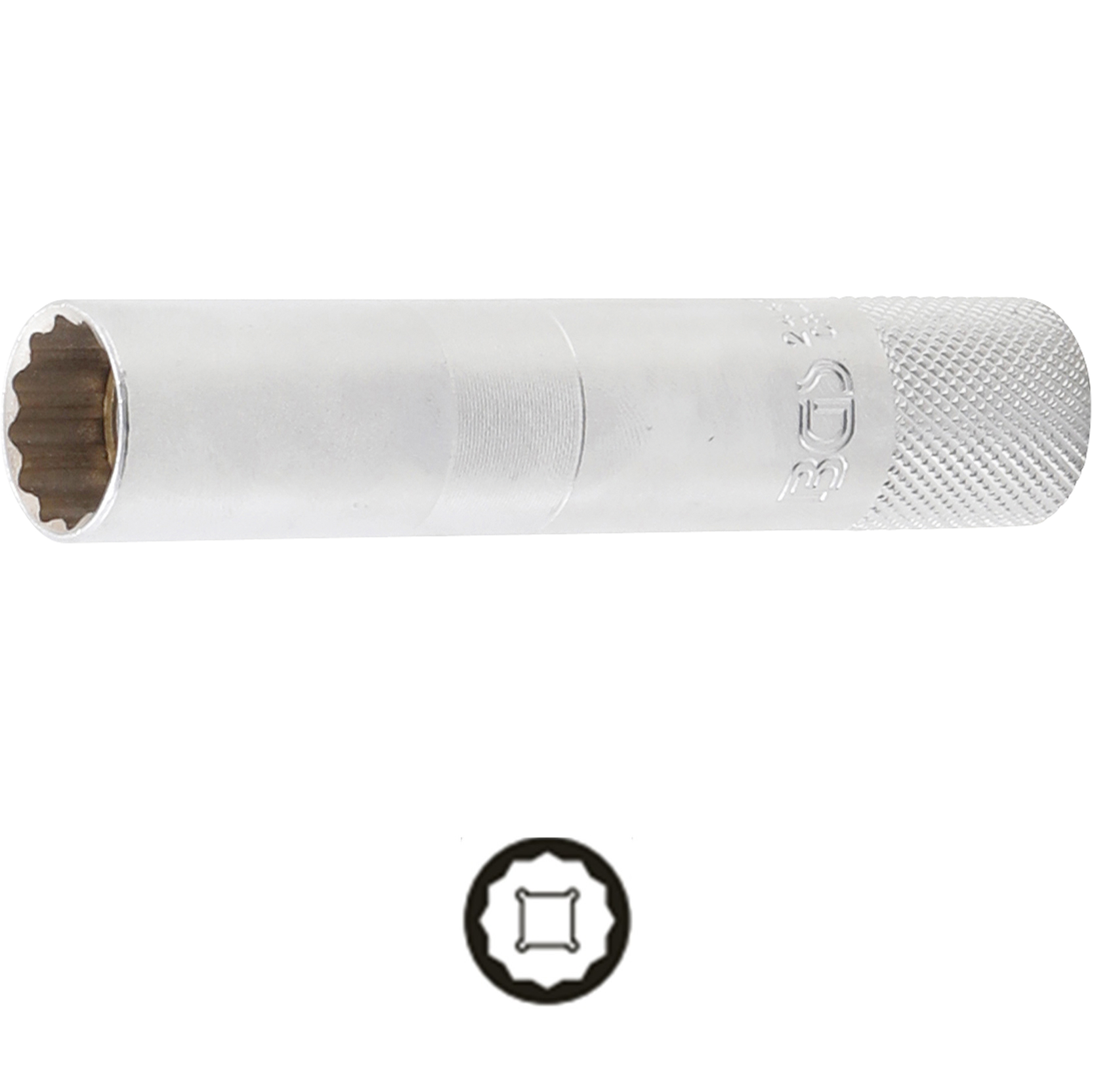 Hlavica nástrčná 3/8", 14 mm na zapaľovacie sviečky, 12-hran, dlhá, s magnetom,  BGS  - hlavice(orechy) nástrčné, zástrčné | MasMasaryk