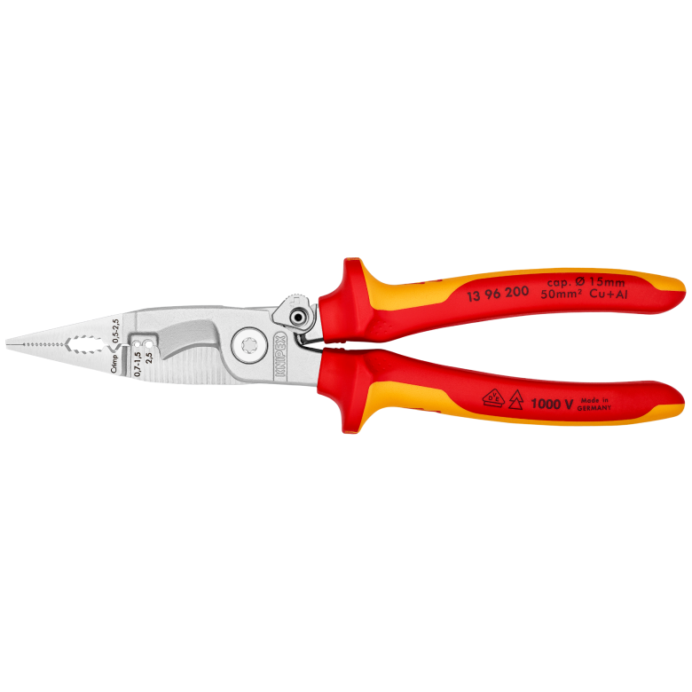 KNIPEX  kliešte multi s pruž.1000V 1396200