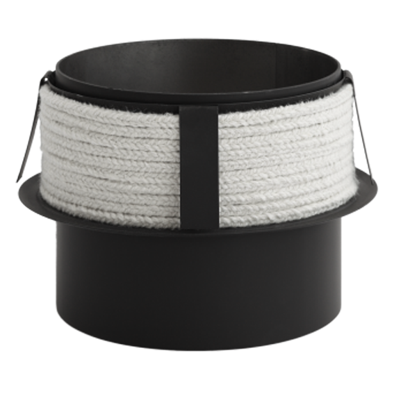 dymovod redukcia s tesniacim povrazom DN130/DC200 