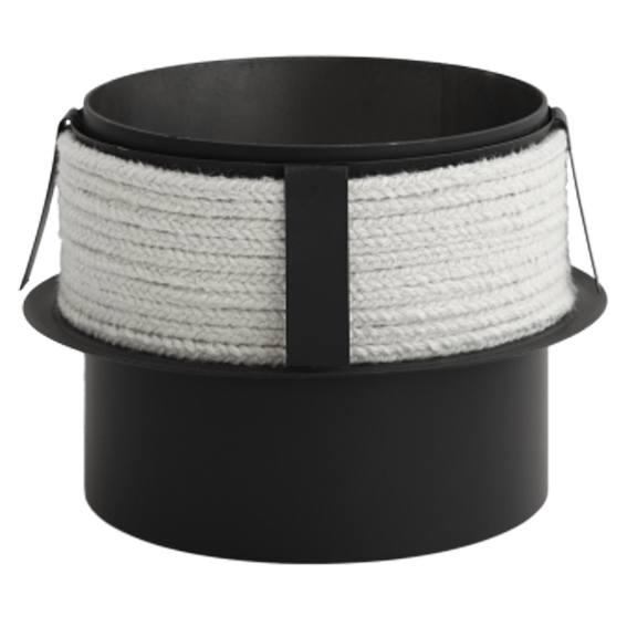 dymovod redukcia s tesniacim povrazom DN120/DC130 