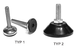 noha nastavovacia M10x100 otoč. JT 38B