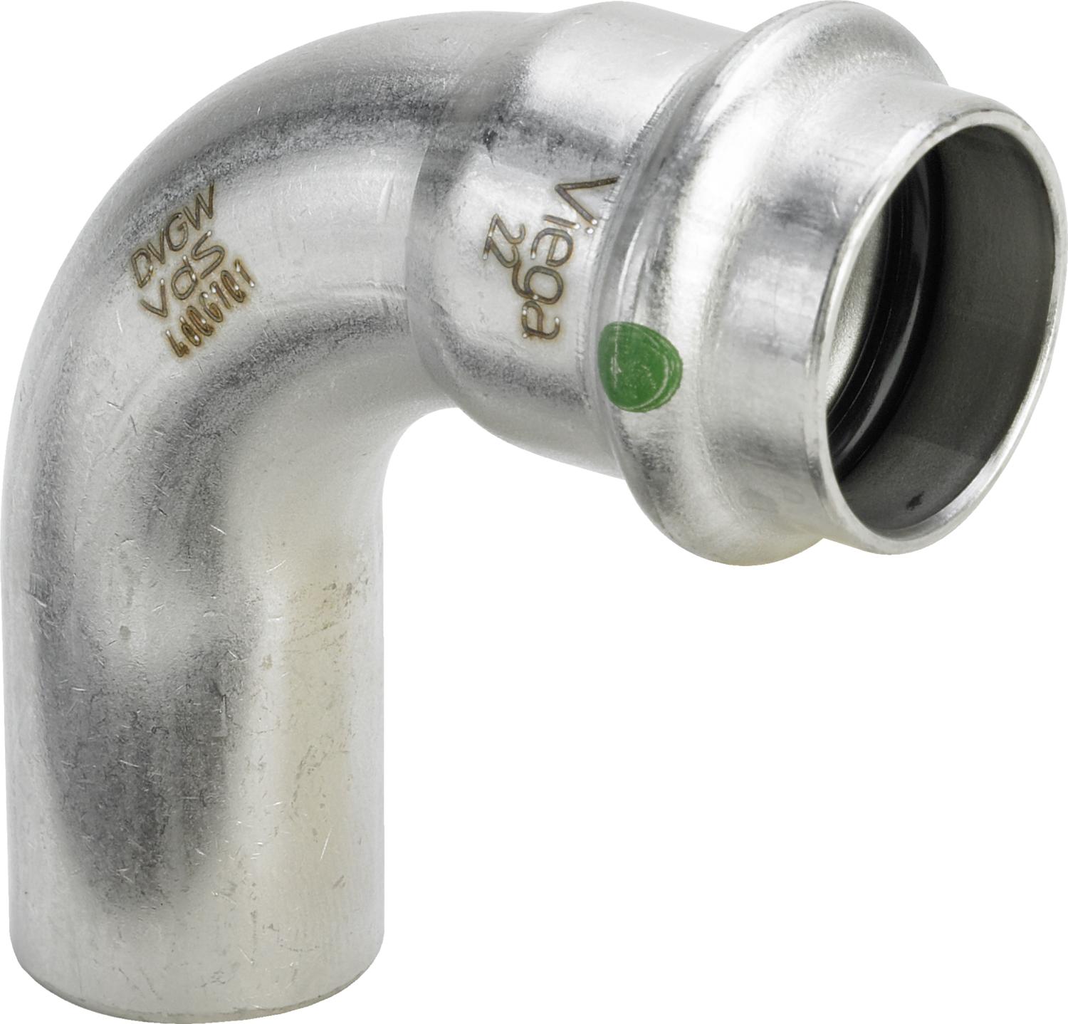 VIEGA INOX obluk 90° 2316.1 35/I 435745