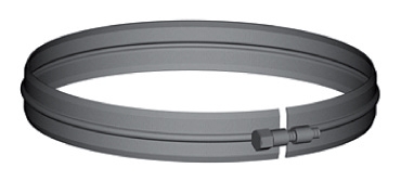 dymovod nerezová spona 180mm  pre flexi a jednoplášť  hr. 0.5, 10595