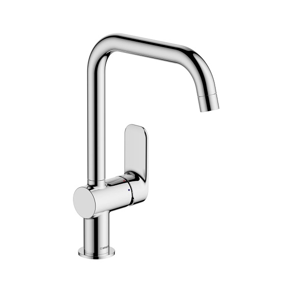 vodovodná batéria HANSA BASIC 55562203 drezová vysoká s bočným ovládaním, prietok 10,8 l 