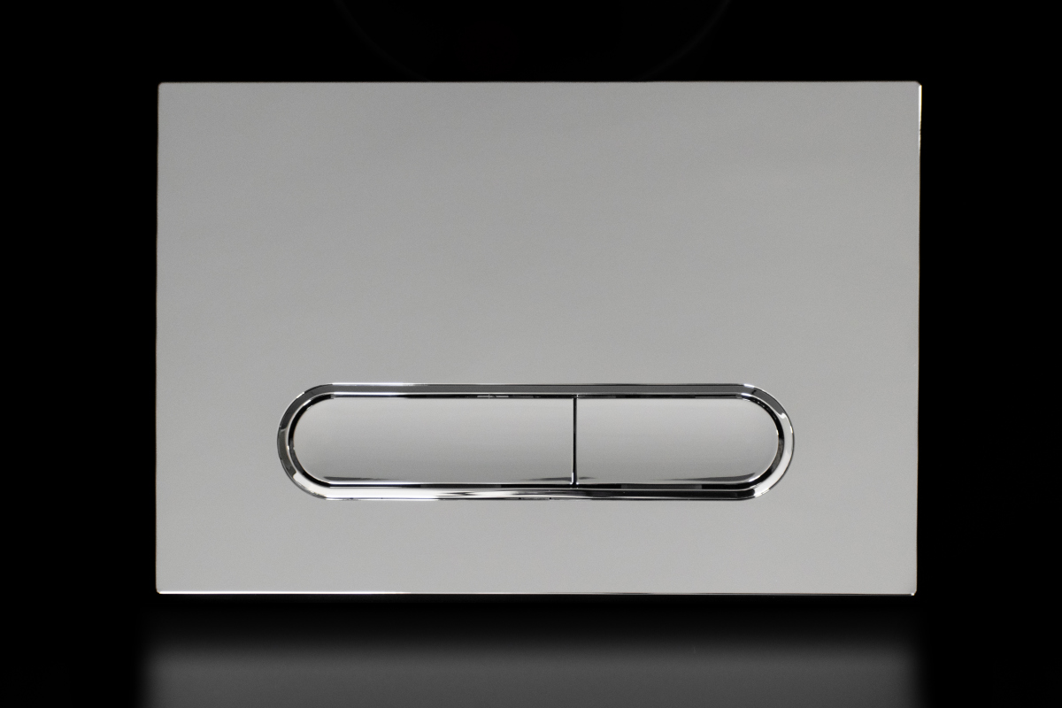 WC tlačítko UNI UTFM002 MODERN chróm