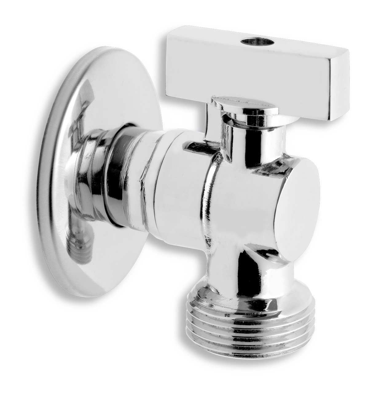 pračkový ventil CF3016 s klapkou, kovová  páka