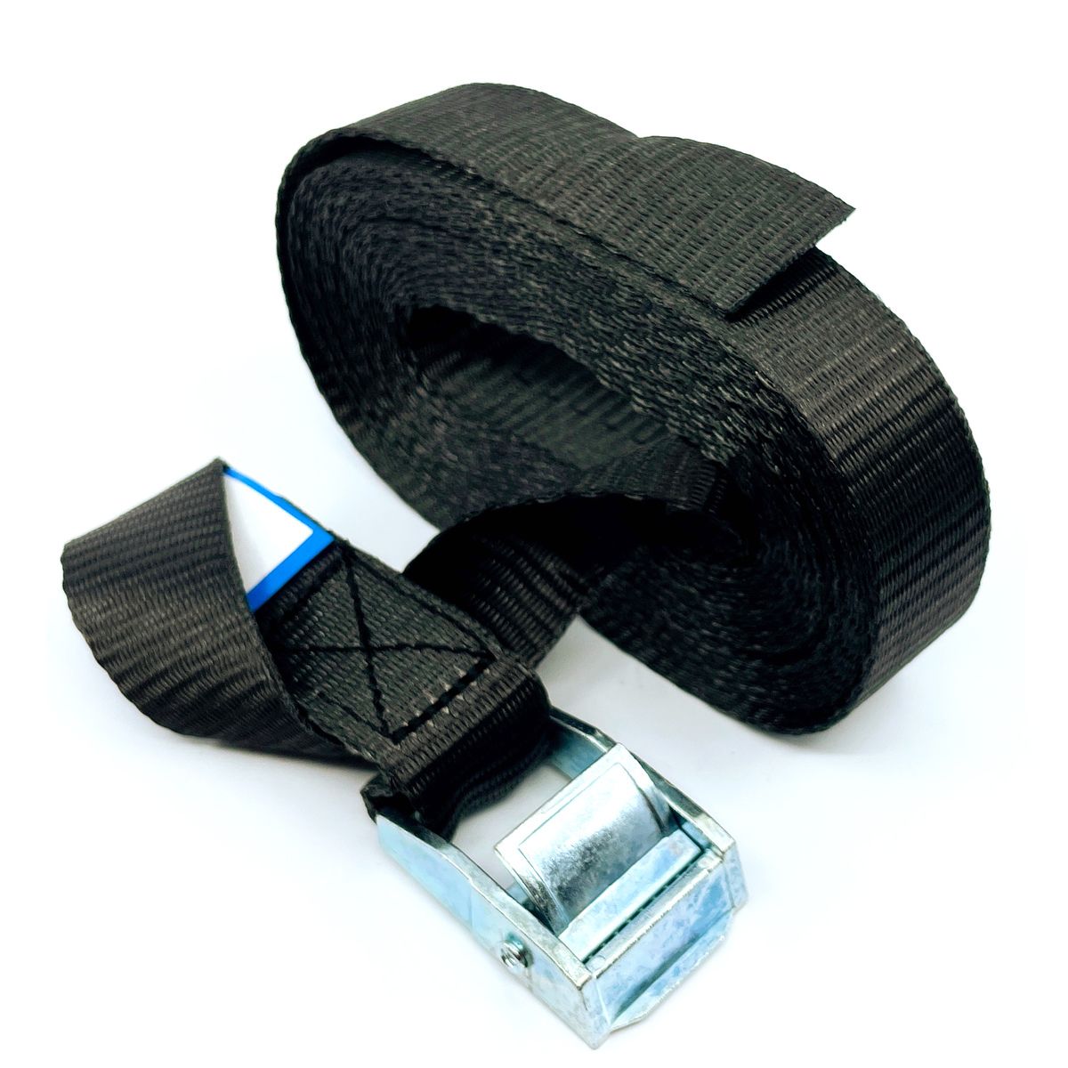 pás jednodielny rýchloupínací so sponou čierny 250kg 4m 