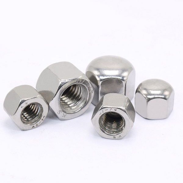 matica A2 DIN917 M 6 klobuková 6hranná nízka /nerezová