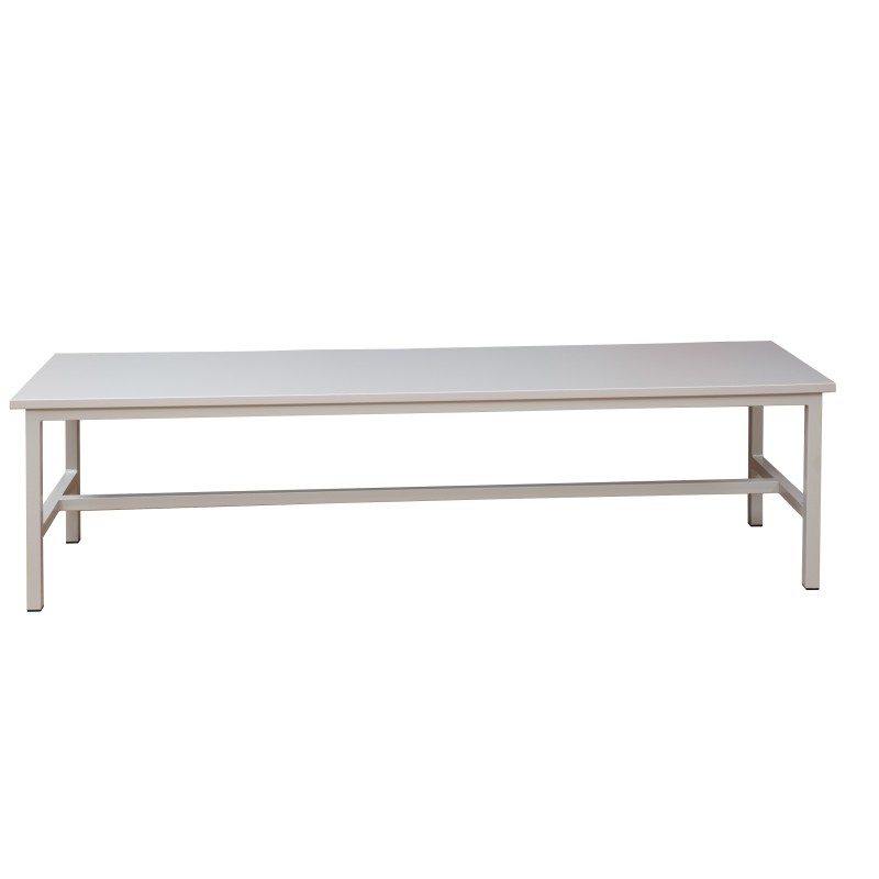 Kovová Lavička LA03 s laminodoskou V420xŠ1500xH390