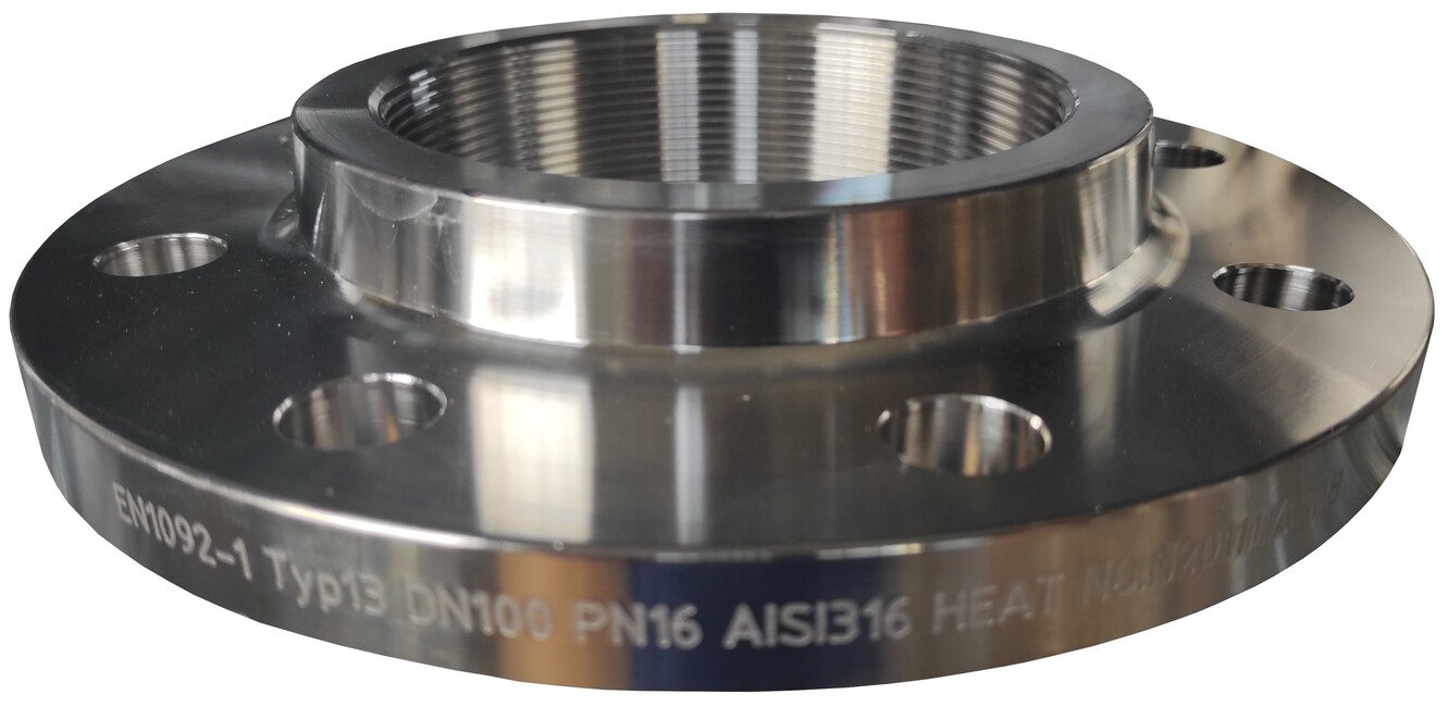 príruba závitová DN100 /2" PN16 