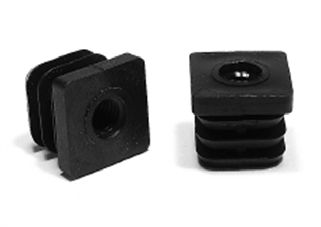 zátka  VG 30x30  M10 čierna