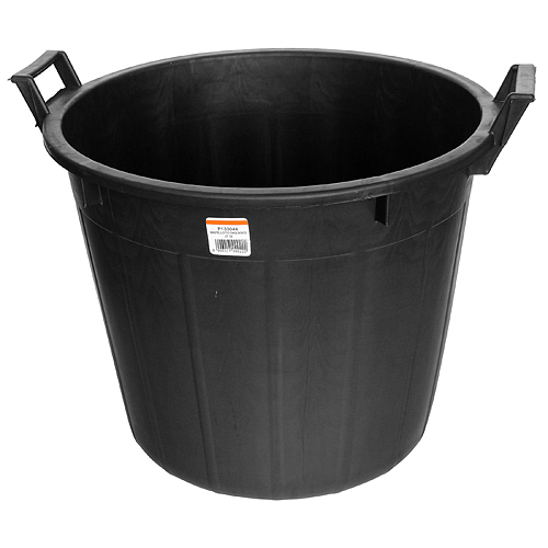 nádoba 32l ovál s ušami čierna 254270