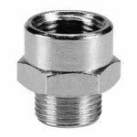chrómové  predlženie 3/8" - 3/8"    na vzduch 