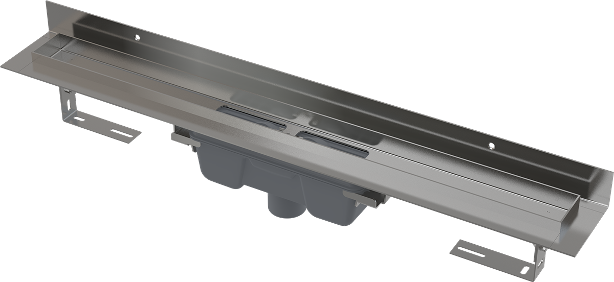 sprchový žlab ALCA APZ1016 WALL 850 svislý odtok, ku stene  - Sprchové žľaby, ND a príslušenstvo k nim | MasMasaryk