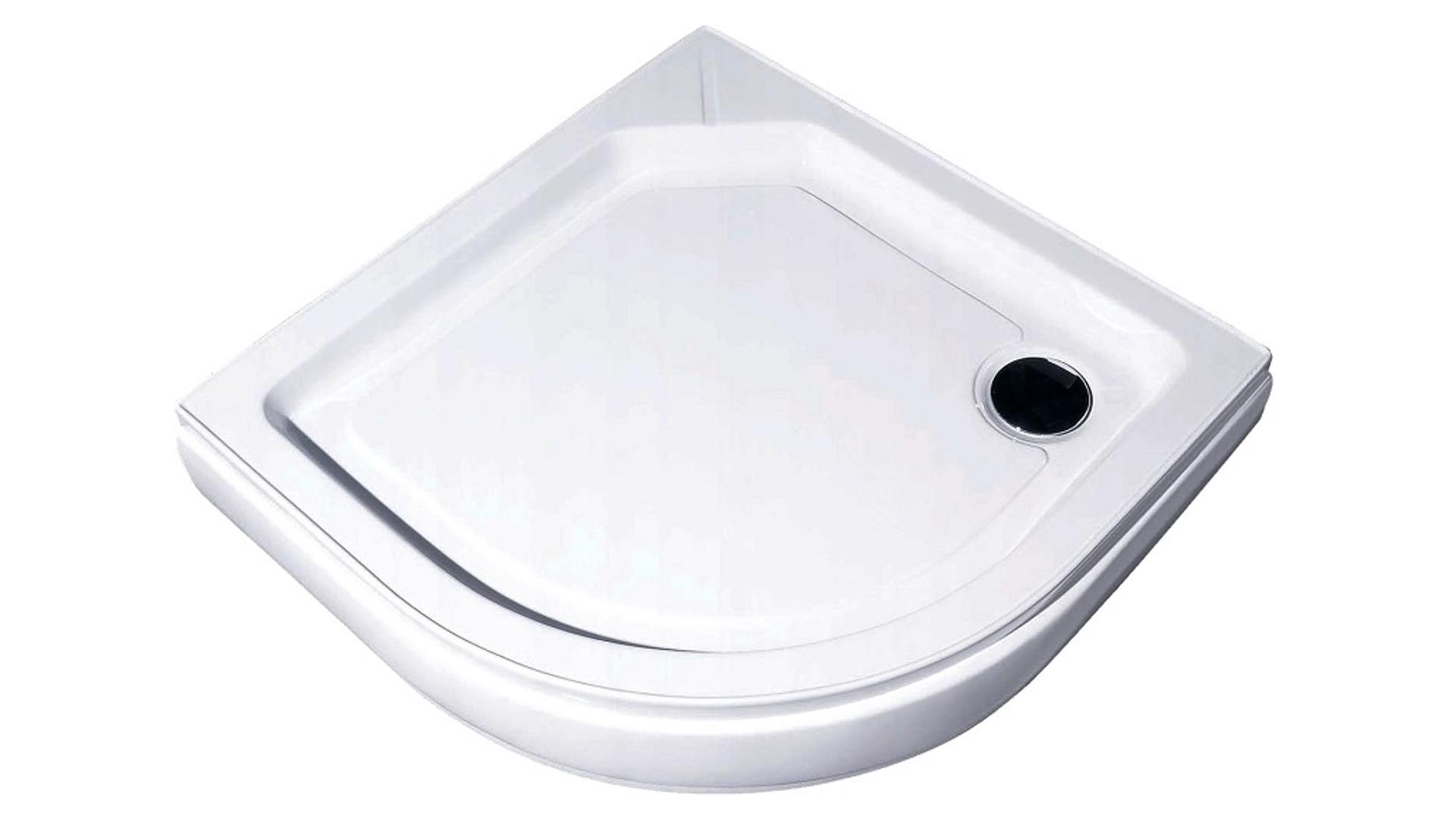 sprchová vanička SKO-V8141 EVITA 90 oblá plast  +sif.  SAMTEK