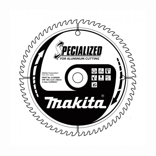 MAKITA kotúč pilový 185x30MM 40Z. TCT D-62103