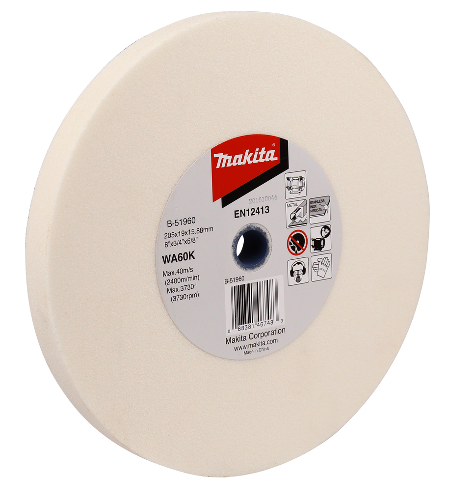 MAKITA kotúč brúsny  205x19x15,88mm WA60K  B-51960