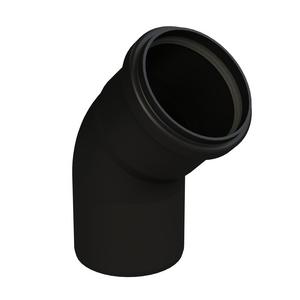 STARR koleno 45° DN 80 UV stabil PBSB48 čierne