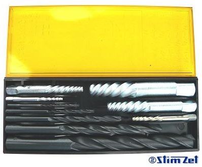 vyťahovač zalomených skrutiek s vrtakami  M3-M18 sada   238980.1