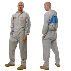 3M oblek coverall sivý XL  - Oblečenie | MasMasaryk