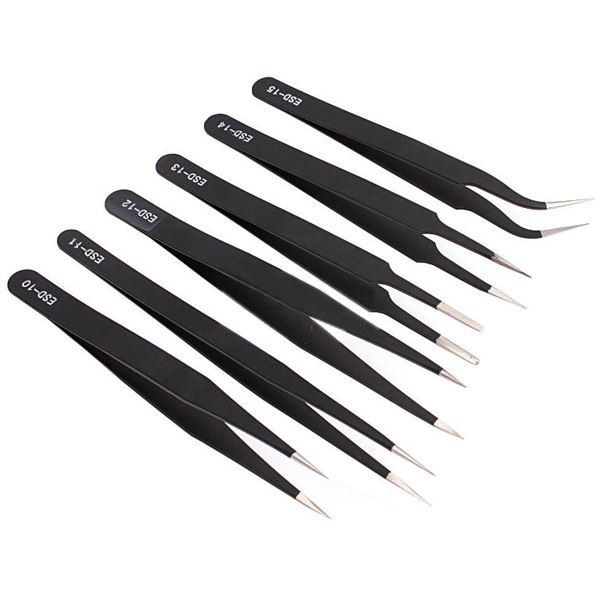 pinzeta antistatická sada 6-dielna  XL-TOOLS 
