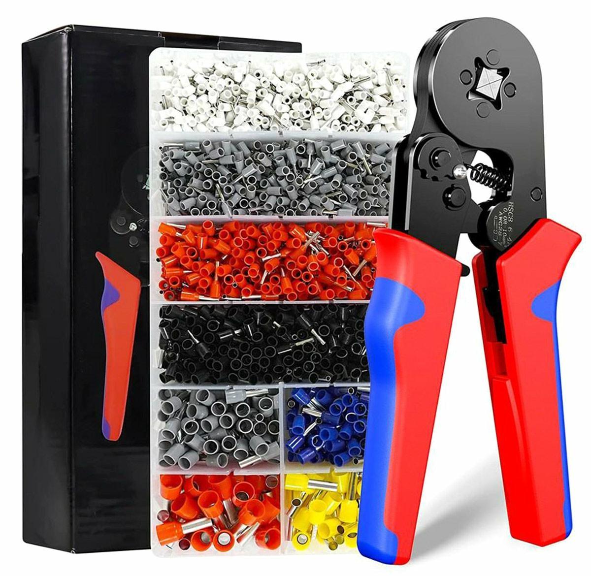 kliešte lisovacie na dutinky ZK5 + sada dutiniek /222132/ 