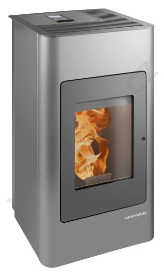 kachle Peletové HSP 1.17 II, OCEĽ SIVÁ      23671