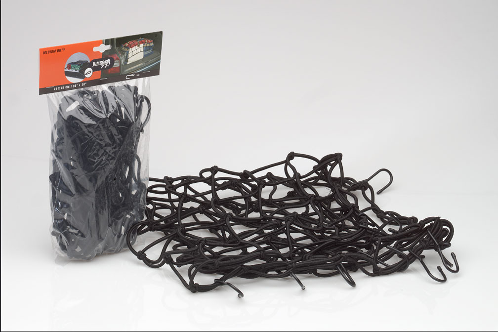 guma pavúk sieť na tovar 75x75mm  - Šnúry, laná, reťaze, kladky a karabinky | MasMasaryk