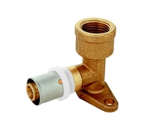 HERZ lisovaná nastenka 20x1/2" nízka              P711631