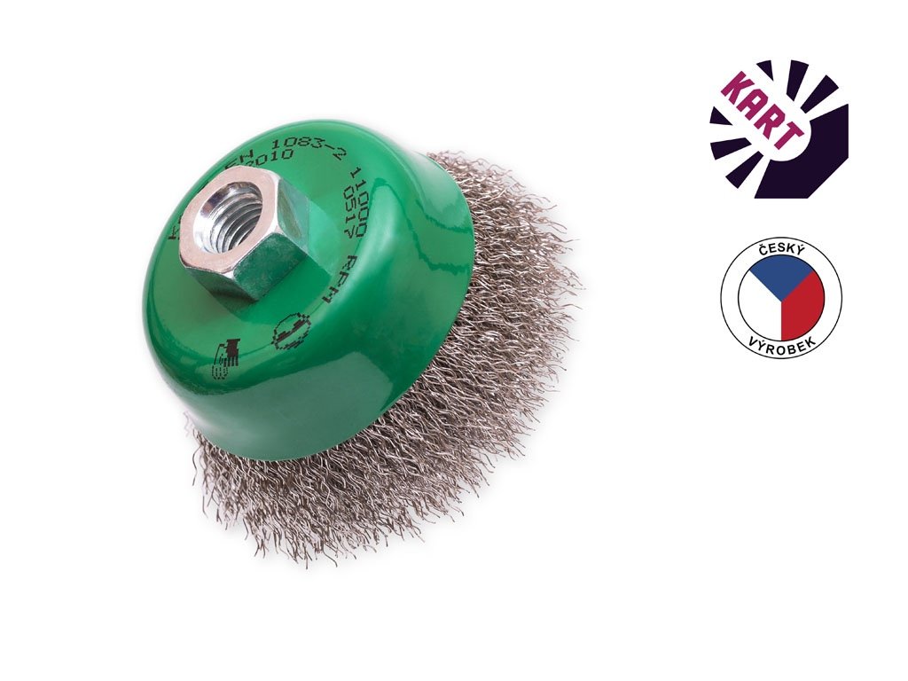 KEFA hrncová vlnitá M14/75 mm nerezový drôt 0,30mm 