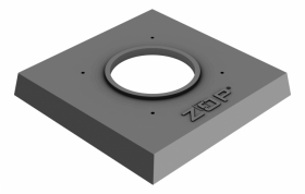 komín UNI 140/160 turbo krycia doska 520x520  15068