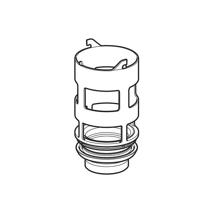 WC Geberit  240.500.00.1 samostatný košík na vyp.ventil  - Podomietkové systémy | MasMasaryk