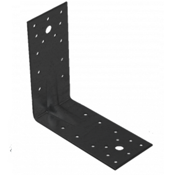 BMF uholník ozdobný čierny KM 7  80x80x40  41072