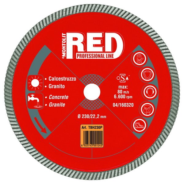 Montolit kotúč diamantový TBH 250