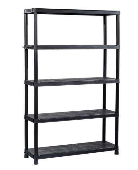 regál policový 1800X1200x400mm 5-políc KETER