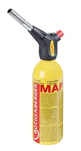 Rothenberger horák na tvrdé spájkovanie do 18mm Powerfire + fľaša MAPP set 030813E