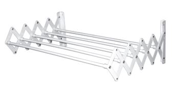 sušiak kúpeľňový harmonikový biely 80cm  