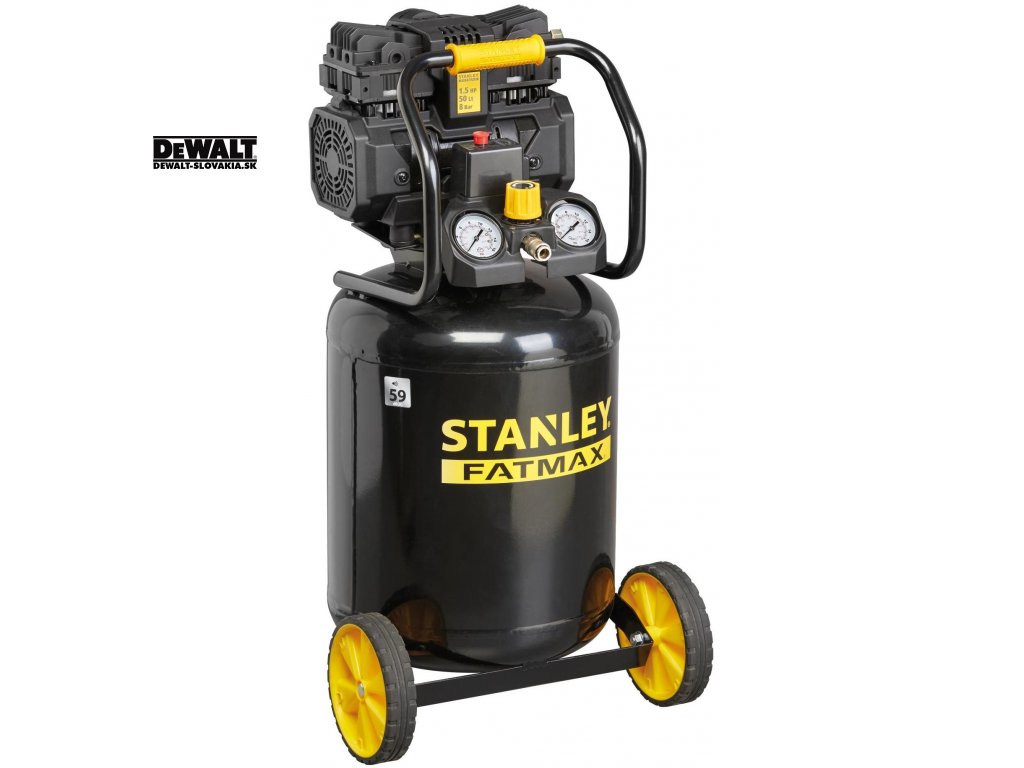 STANLEY kompresor Siltek TB 50V Ultra-silent 8 bar DXCMS2550VE
