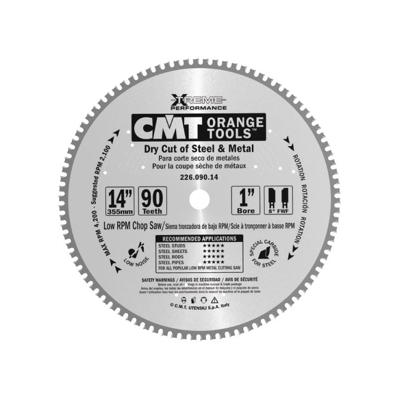CMT kotúč pilový D305x2,2 d30 Z80 HW na železo C22608012M - Pilové | MasMasaryk