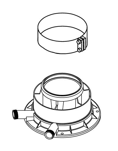 PROTHERM Adaptér odkúrenia 60/100 A1KP - pre nové kotly 0010031029