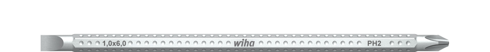 WIHA čepeľ pre Rukoväť skrutkovača PL/PH2  6,0X150 00666 SoftFinish®