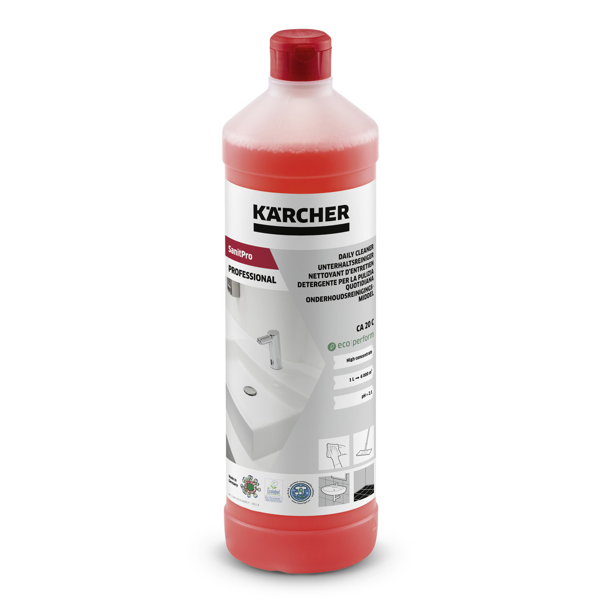 Kärcher ekologický sanitárny čistiaci prostriedok CA 20 C Eco 6.295-679.0