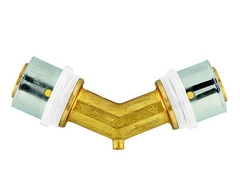 HERZ lisované koleno 32x3  45°  P713201