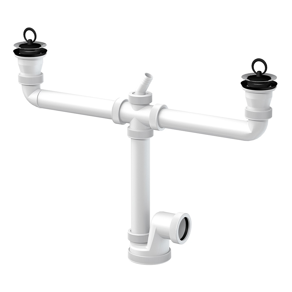 sifón drezový  dvojitý T 737-DN 50/40      621004