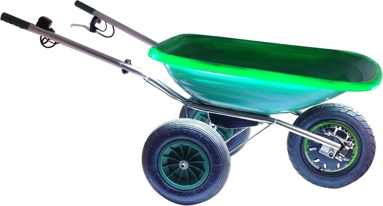 fúrik akumulátorový 125l  s pohonom zelený SMARTWIEL 