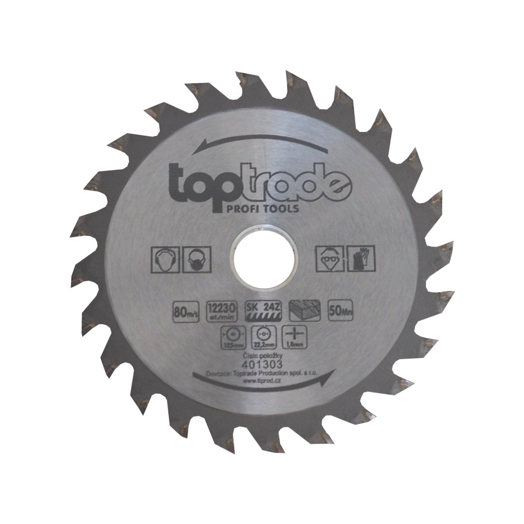 kotúč pilový 125x22,2  24WZ 