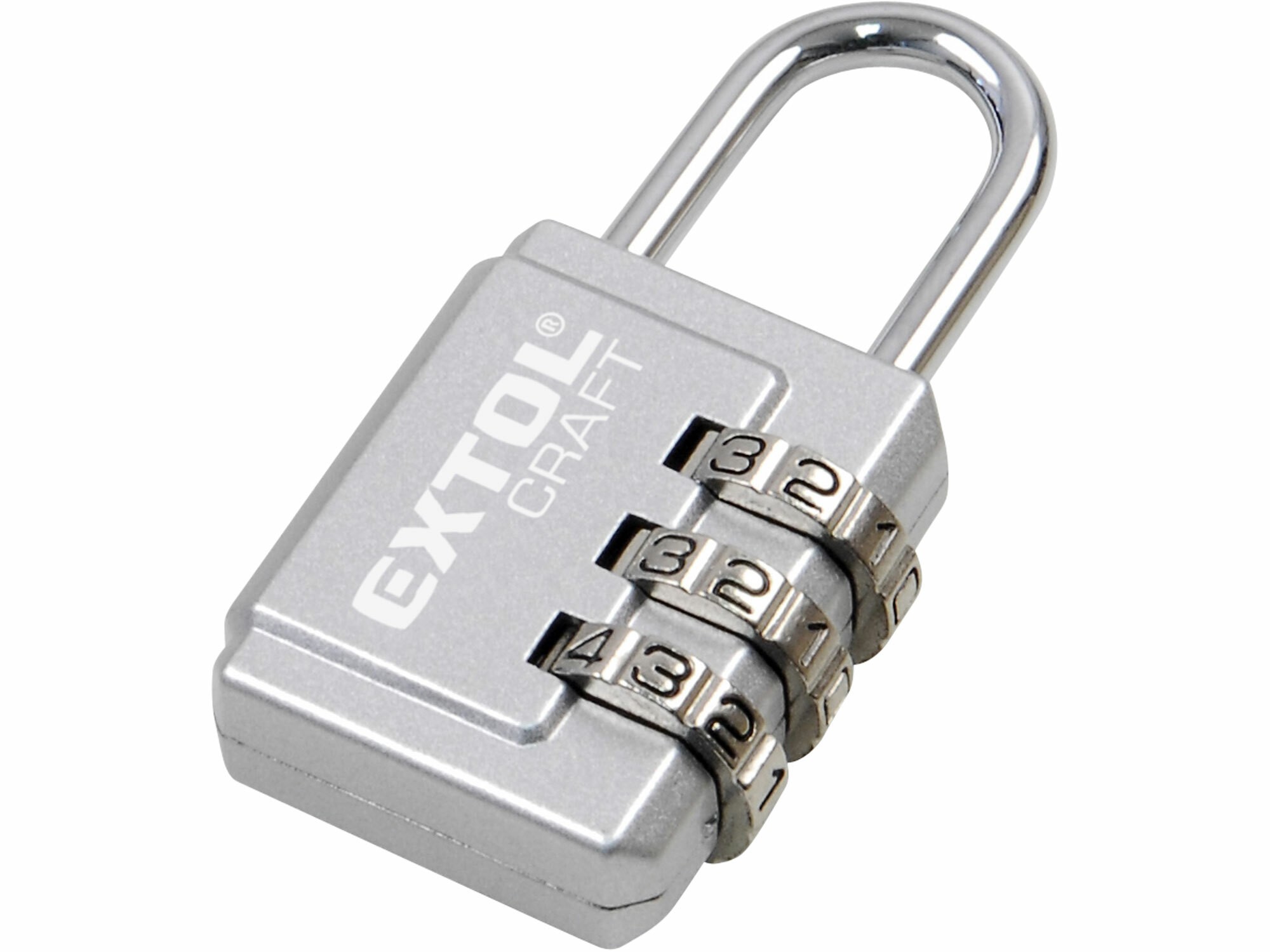 zámok visací EXTOL CRAFT kódovací 26x55