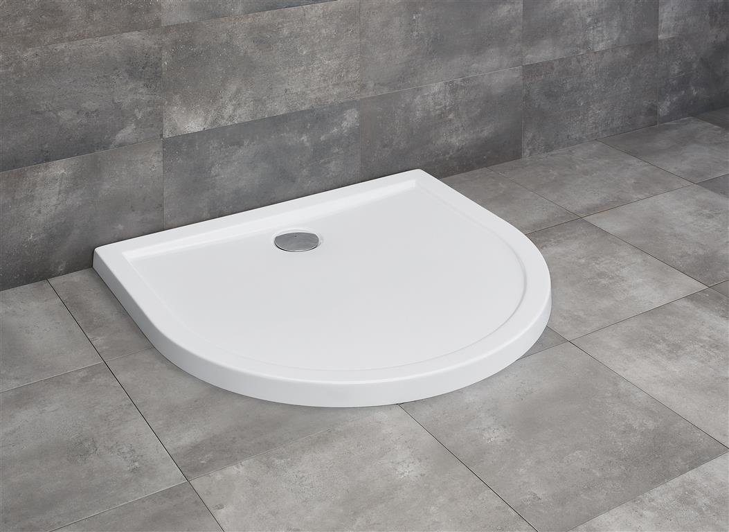 sprchová vanička DELOS P 100x90 plast "U" s čelným panelom 4Z19150-03N  RADAWAY